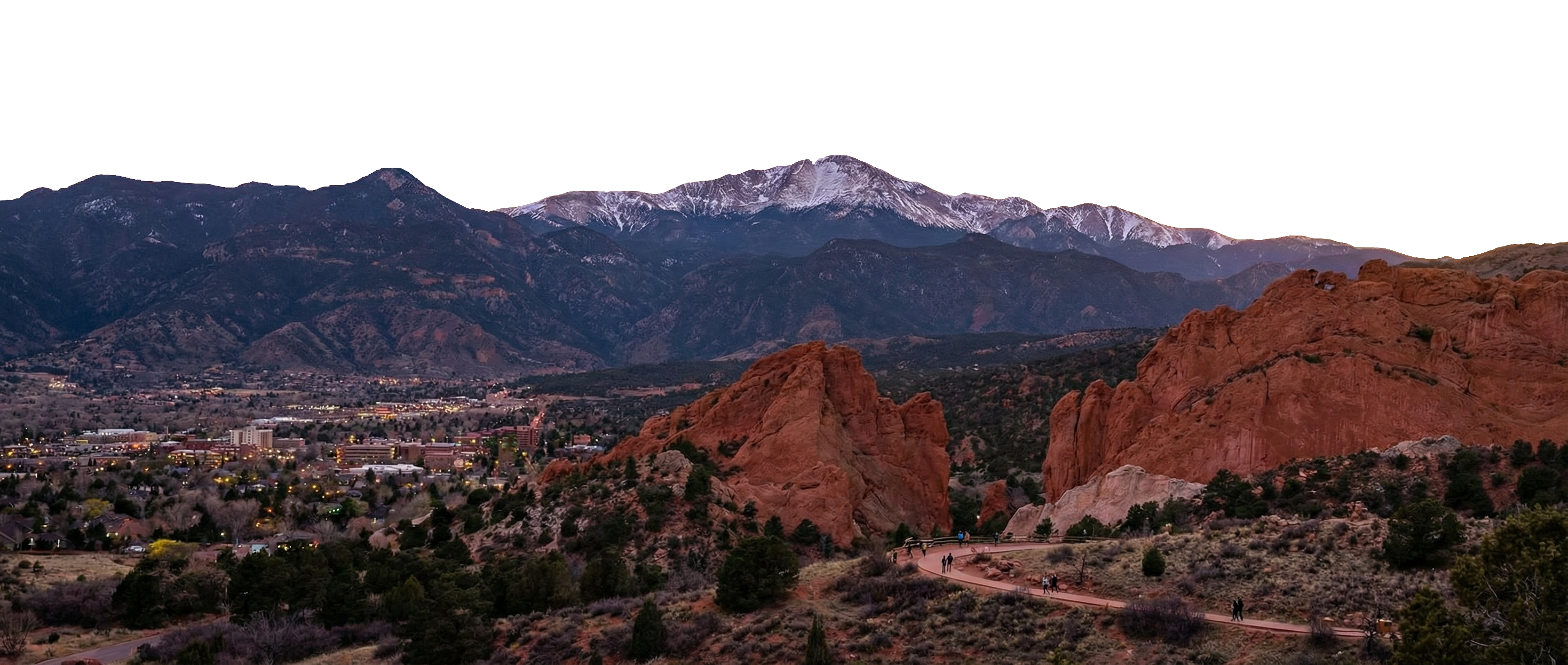 Colorado mountain range